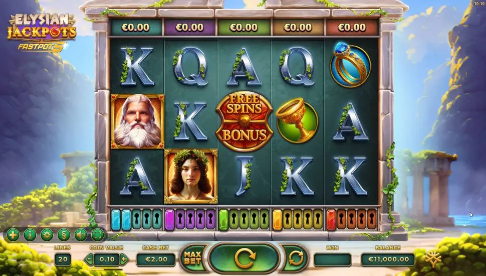 Igrajte besplatno Elysian Jackpots