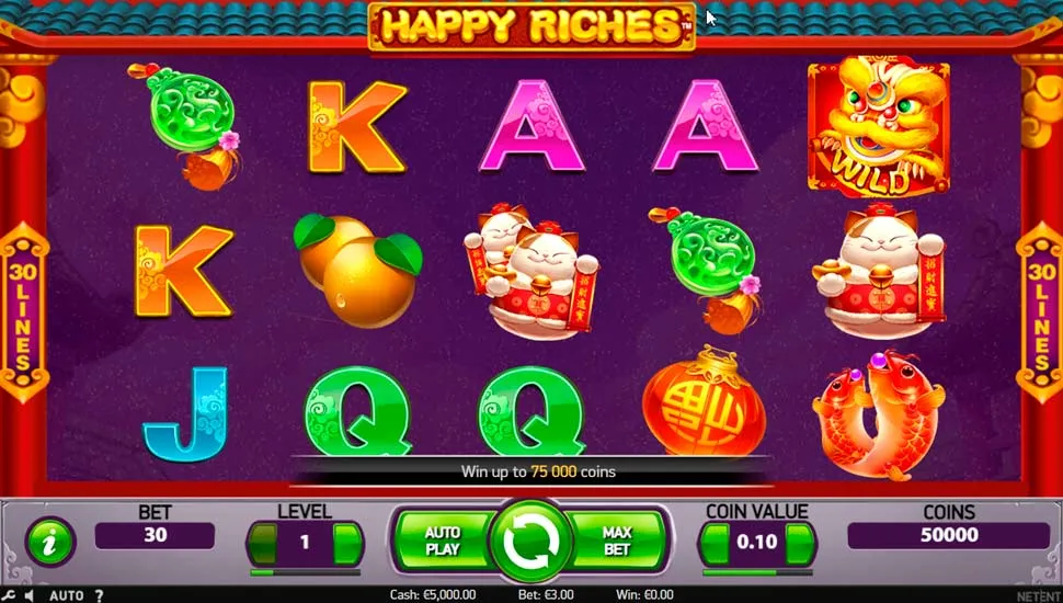 Igrajte besplatno Happy Riches