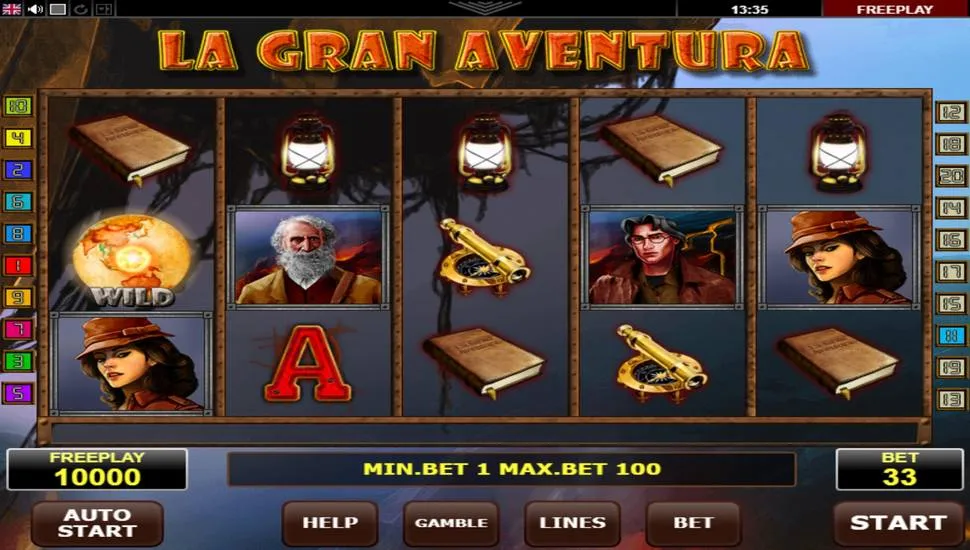 Igrajte besplatno La Gran Aventura