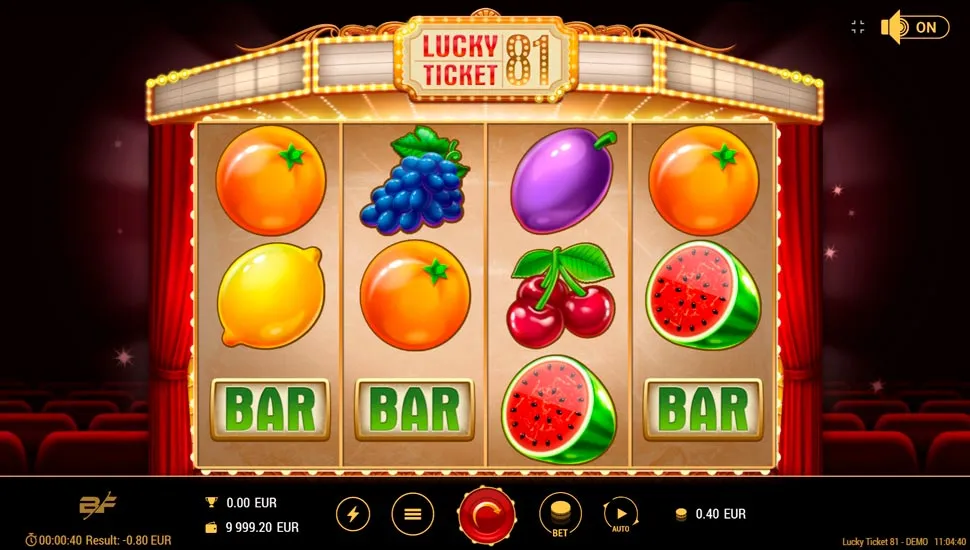 Igrajte besplatno Lucky Ticket 81