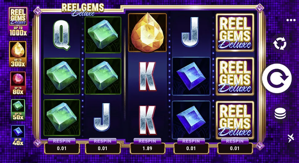 Igrajte besplatno Reel Gems Deluxe