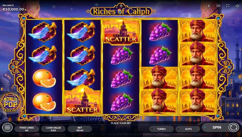 Igrajte besplatno Riches of Caliph