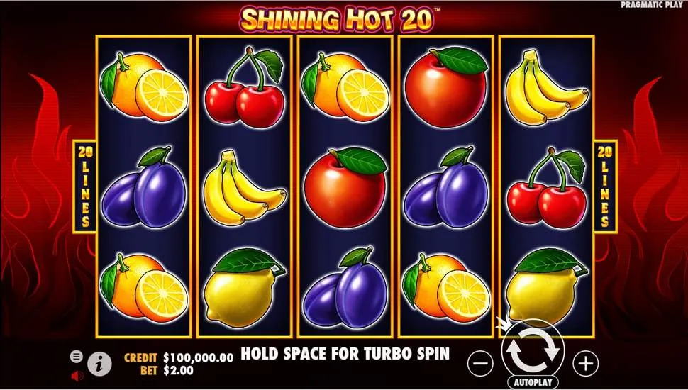 Igrajte besplatno Shining Hot 20
