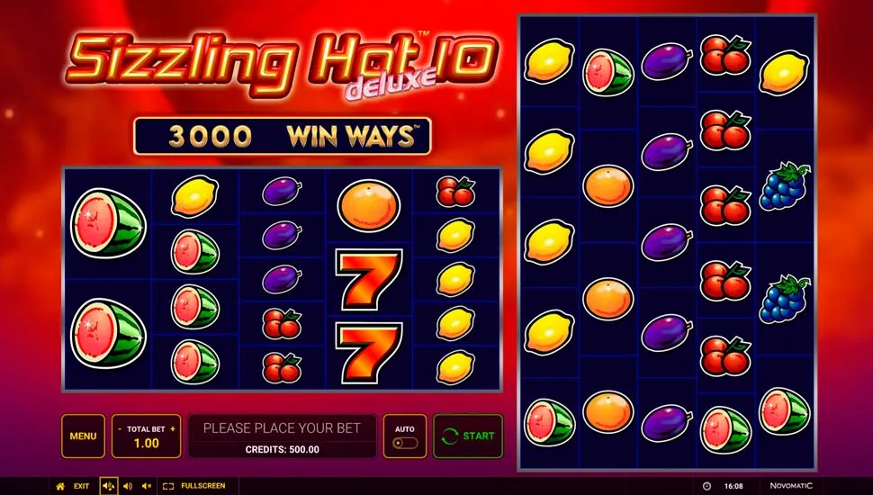 Igrajte besplatno Sizzling Hot Deluxe 10 Win Ways