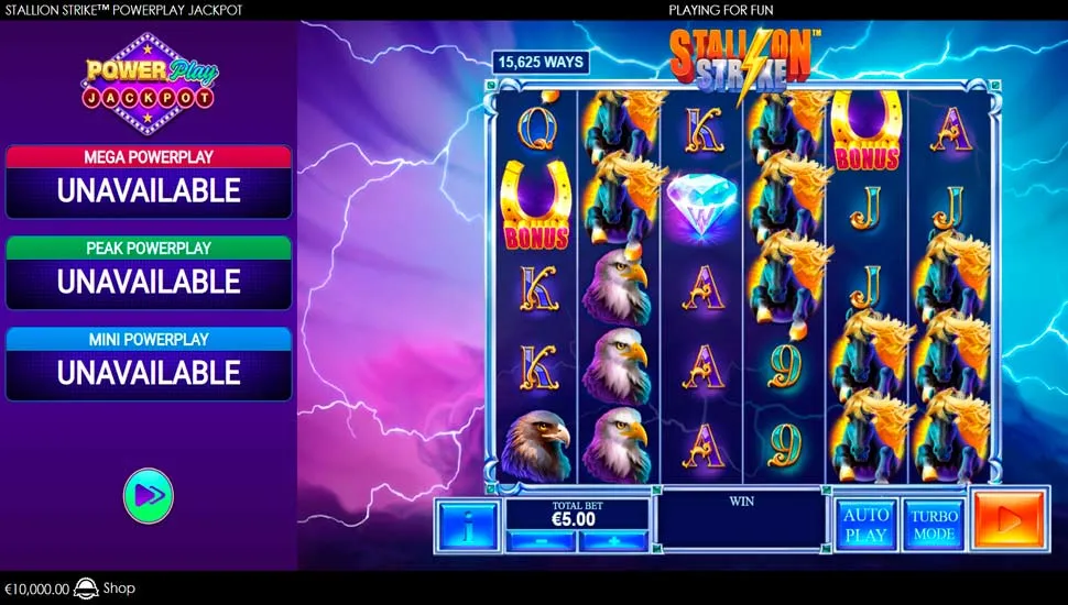 Igrajte besplatno Stallion Strike PowerPlay Jackpot