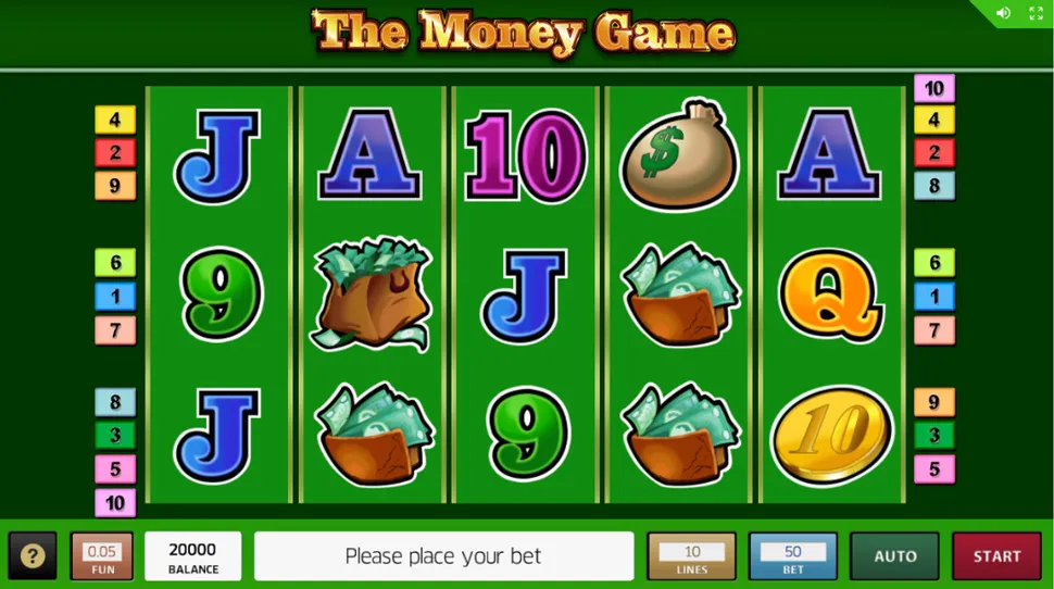 Igrajte besplatno The Money Game