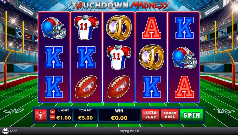 Igrajte besplatno Touchdown Madness