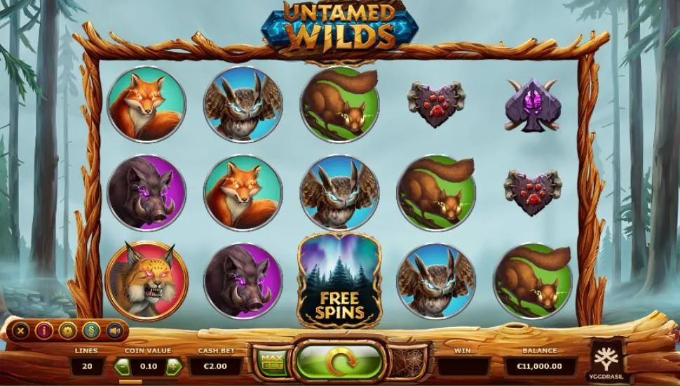 Igrajte besplatno Untamed Wilds