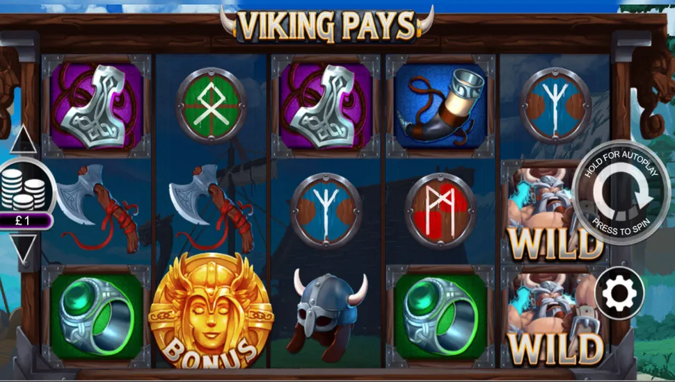 Igrajte besplatno Viking Pays