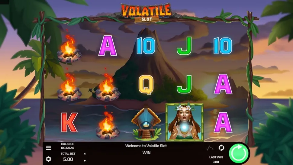 Igrajte besplatno Volatile Slot