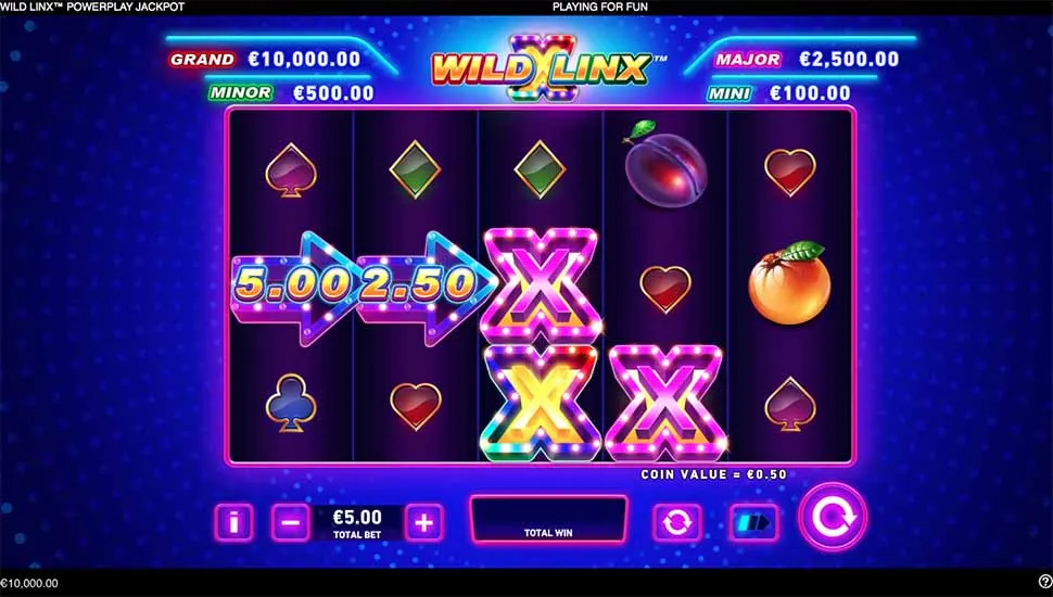 Igrajte besplatno Wild LinX PowerPlay Jackpot