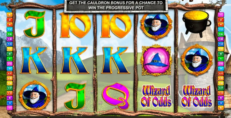 Igrajte besplatno Wizard of Odds