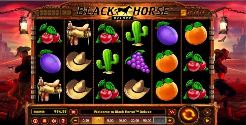 Igrajte besplatno Black Horse Deluxe