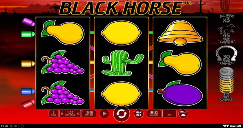 Igrajte besplatno Black Horse