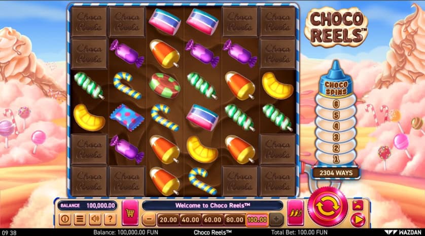 Igrajte besplatno Choco Reels