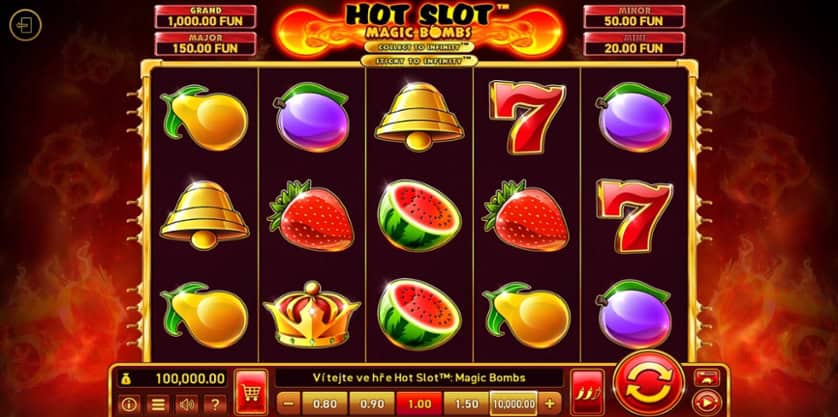 Igrajte besplatno Hot Slot: Magic Bombs