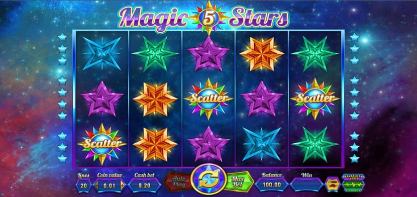 Igrajte besplatno Magic Stars 5