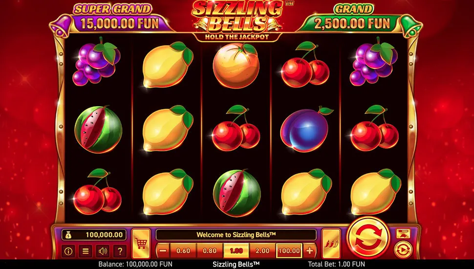 Igrajte besplatno Sizzling Bells Hold the Jackpot