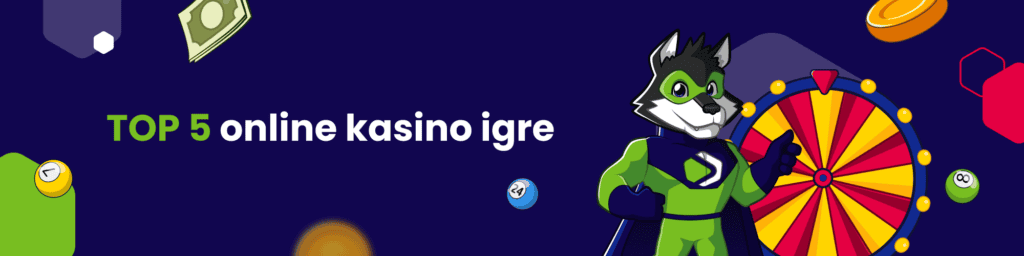 Top 5 online kasino igre