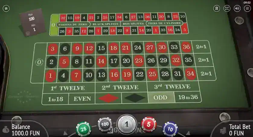 Igrajte besplatno European Roulette