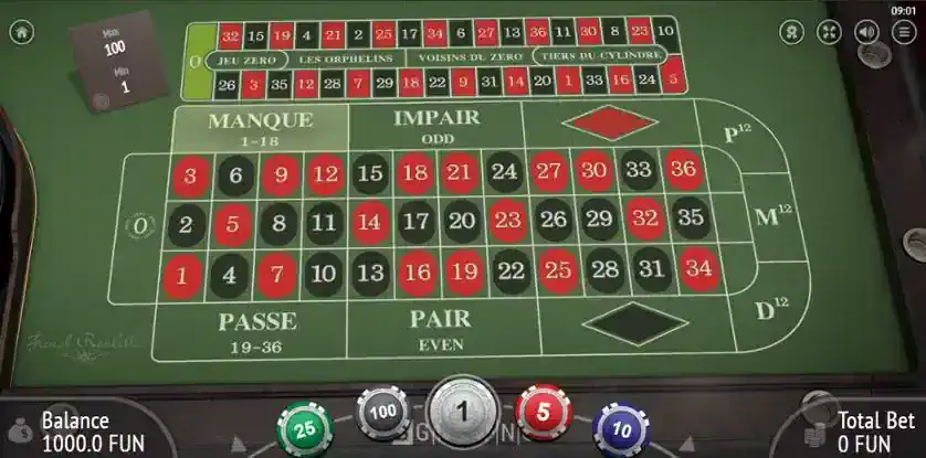 Igrajte besplatno French Roulette