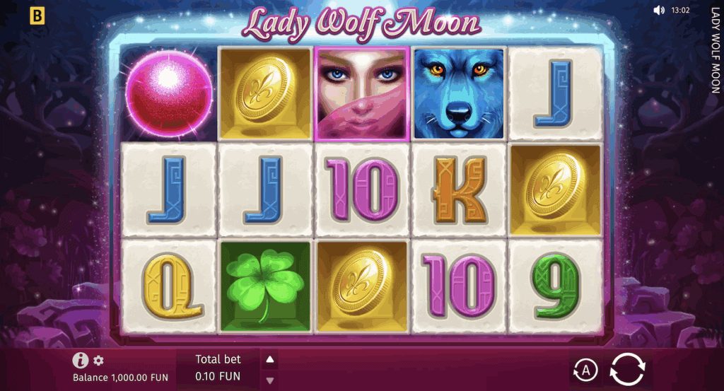 Igrajte besplatno Lady Wolf Moon