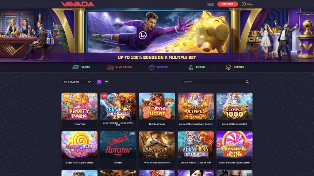 Vavada Casino pregled