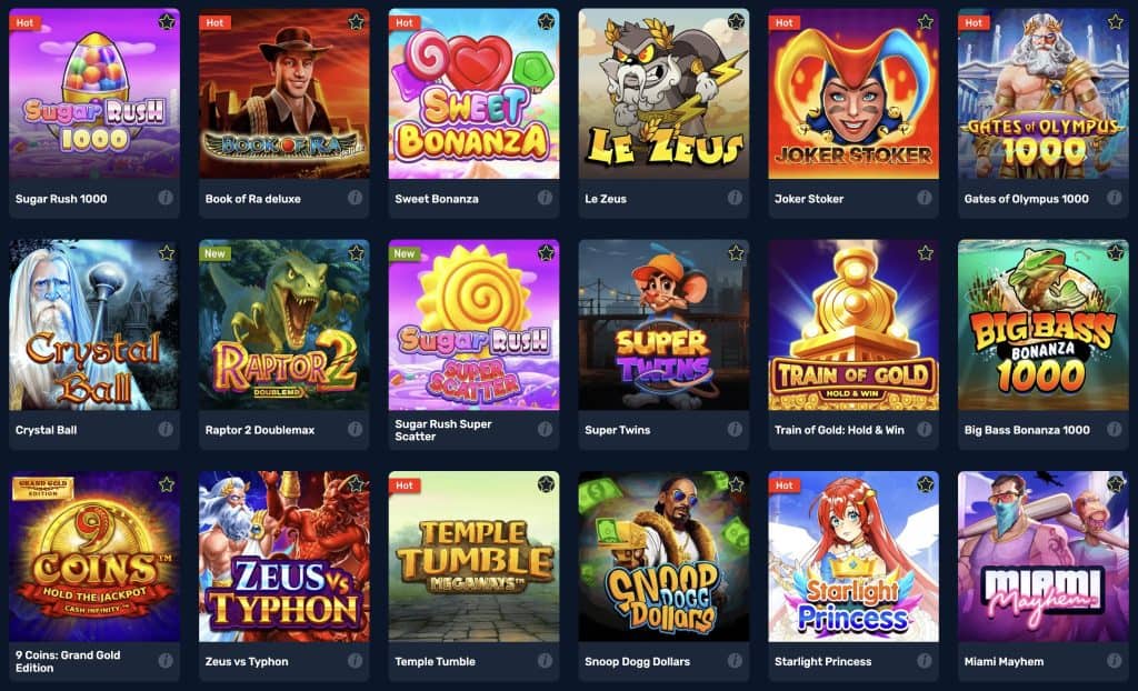 Winz.io Casino - Automati