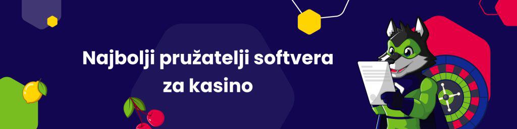 Najbolji pružatelji softvera za kasino