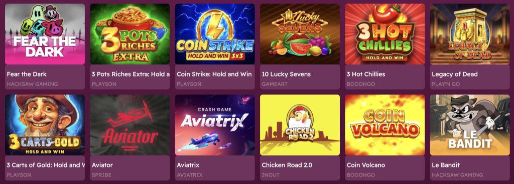 Letsjackpot Izbor igara