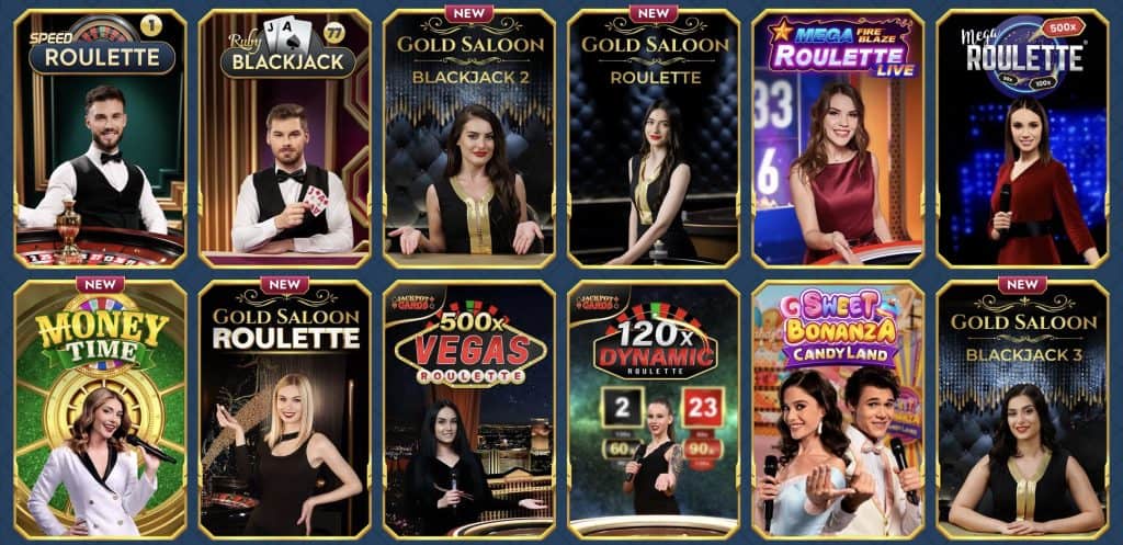 Casea Casino uživo