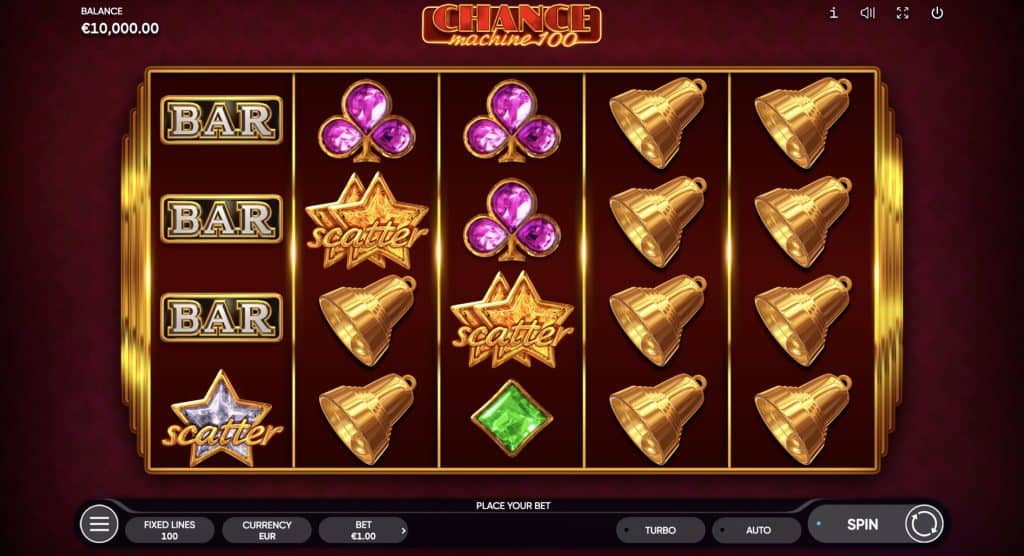 Chance Machine 100 demo