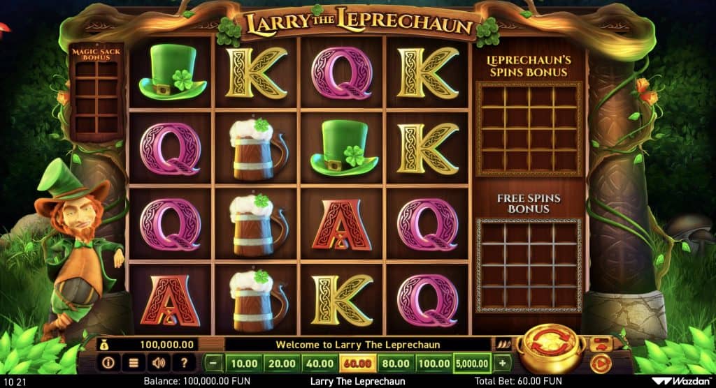 Larry the Leprechaun slot igra