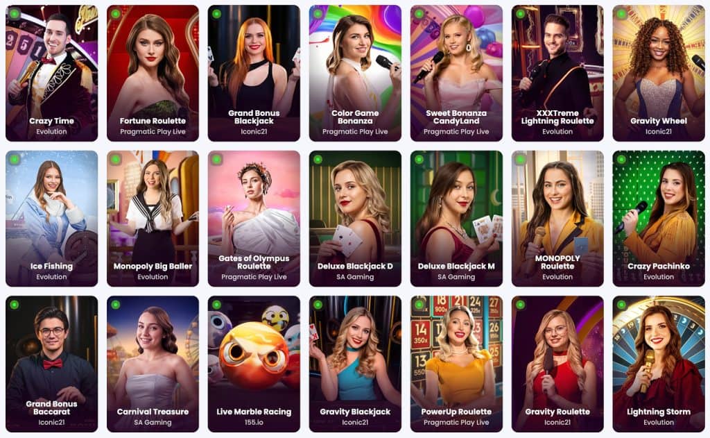 Winnerz Casino - Casino uživo